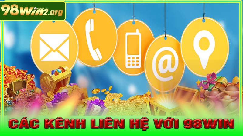 Các kênh liên hệ 98win